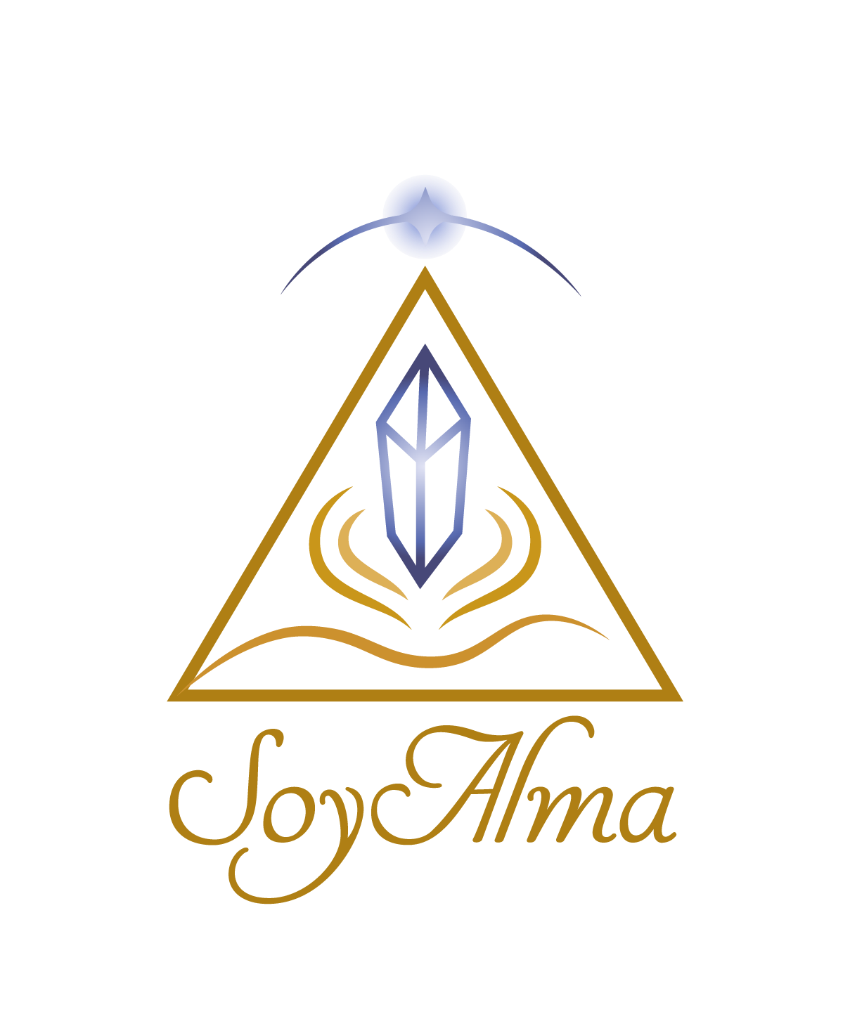 Logo SoyAlma blanc transparent